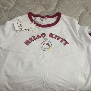 ZARA hello kitty shirt